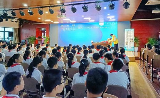 守护生命“救”在身边，急救培训进校园