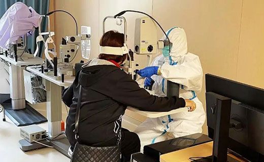 无缝衔接，疫情下的“眼防温度”护光明