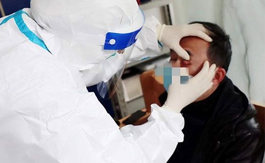 疫情下的眼防温度：光明使者“上门”为共建单位职工护光明