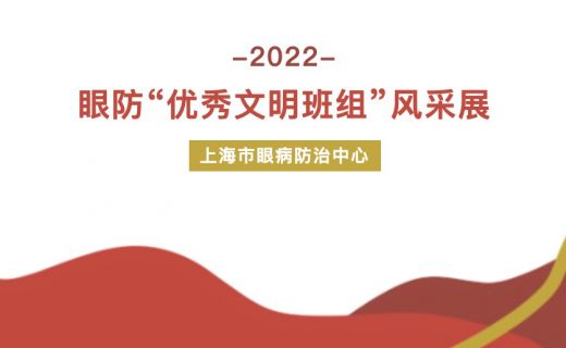 2022年度眼防“优秀文明班组”风采展
