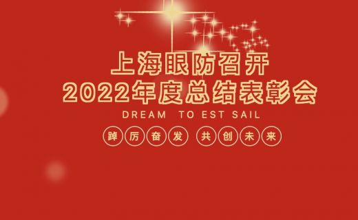  踔厉奋发！上海眼防召开2022年度总结表彰会
