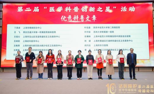 喜报！我院荣获第二届“医学科普创新之星"推荐遴选活动优秀科普文章