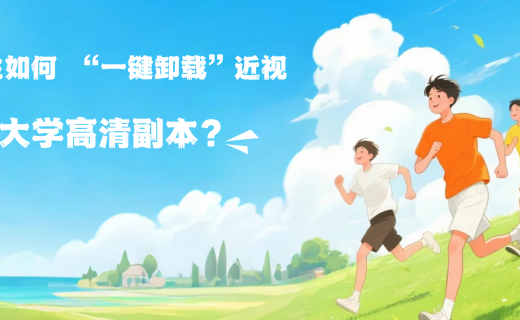 准大学生如何 “一键卸载”近视，解锁大学高清副本？