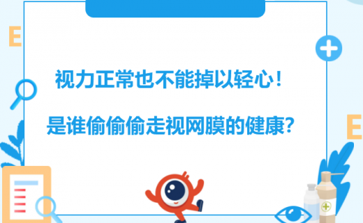 视力正常也不能掉以轻心！是谁偷偷偷走视网膜的健康？